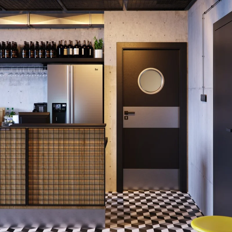 Drzwi Porta CPL model 1.1 z bulajem - 4