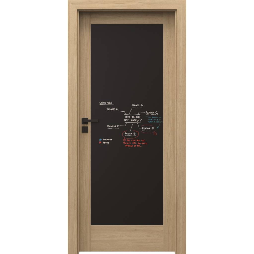 Drzwi Wewnętrzne  Drzwi Porta VERTE HOME model E.0 tablica