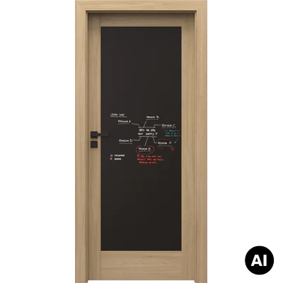 Drzwi Porta VERTE HOME model E.0 tablica