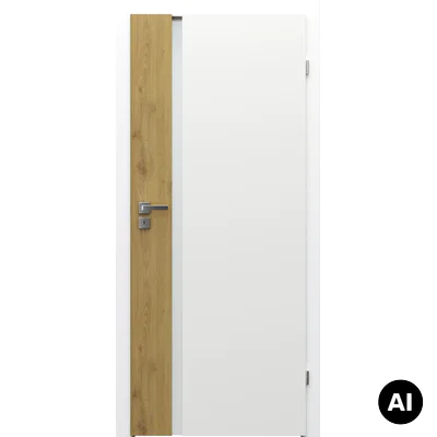 Drzwi Porta DUO model 4.A z szybą