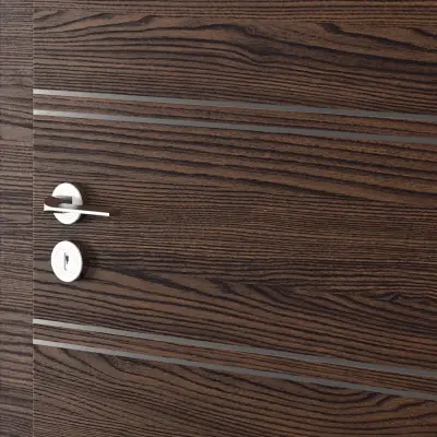 Drzwi Techniczne SILENCE 37 dB + El30 intarsje 4