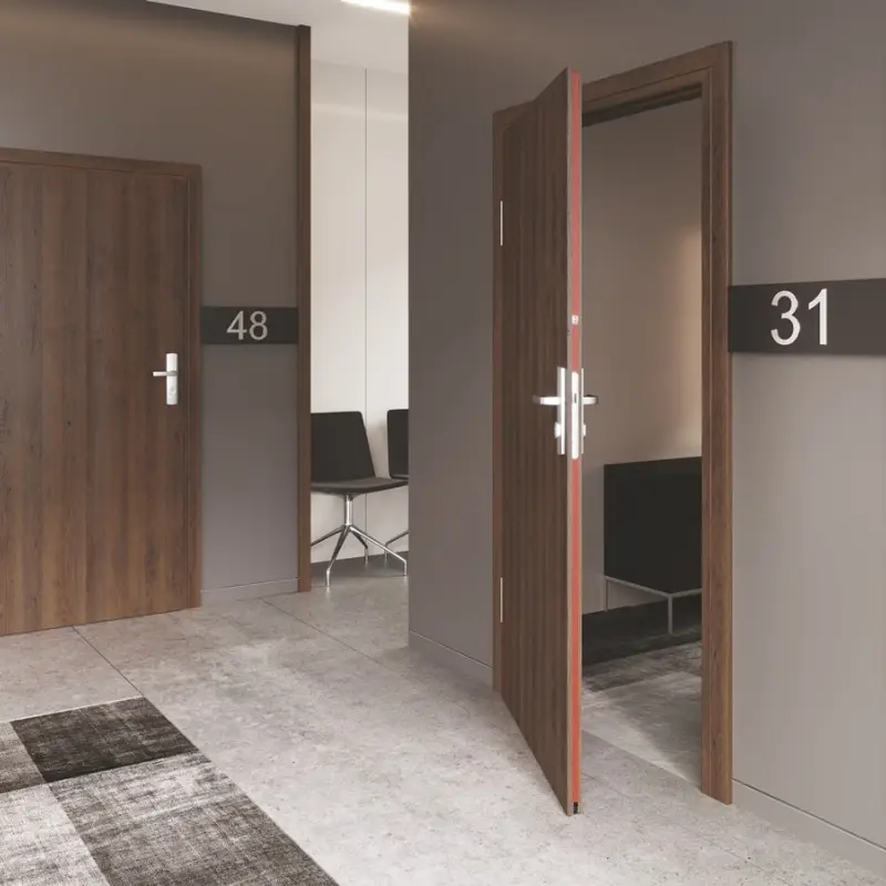 Drzwi Techniczne Przeciwpożarowe El30 pełne - 2