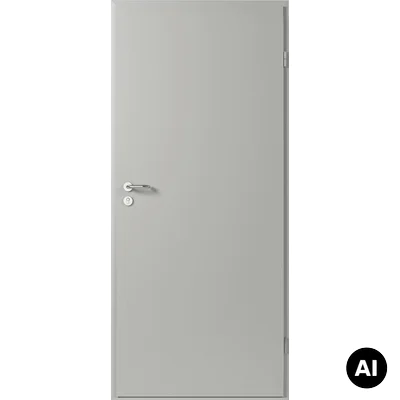 Drzwi Techniczne Steel SOLID pełne