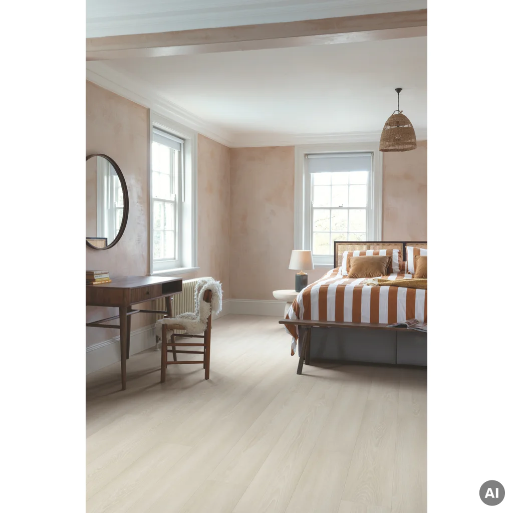 Panele Podłogowe Dąb Biały Premium SIG4757 AC4 9 mm, Panele podłogowe, Capture, Quick-Step