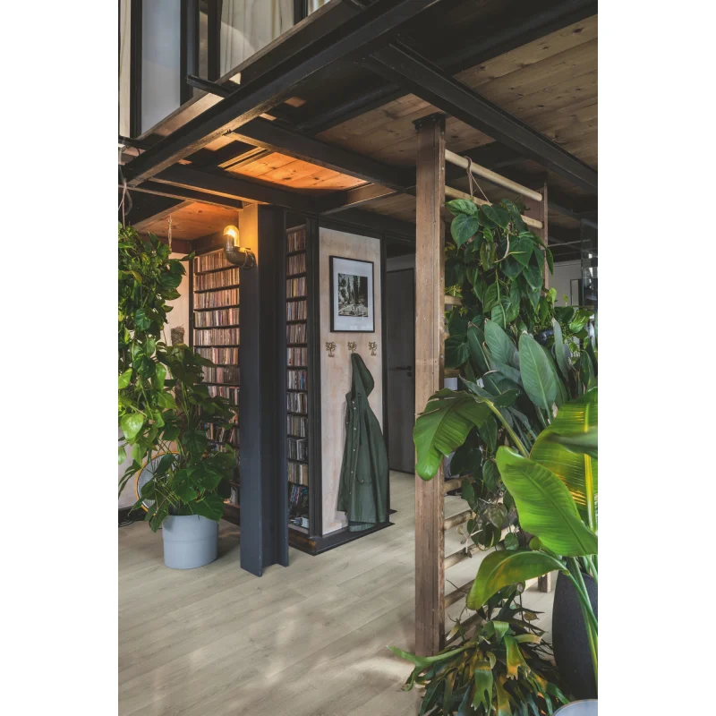 Panele Podłogowe Dąb Szczotkowany Szary SIG4765 AC4 9 mm -