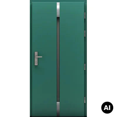 Drzwi Zewnętrzne Zeptolnox, ALU 11 INX