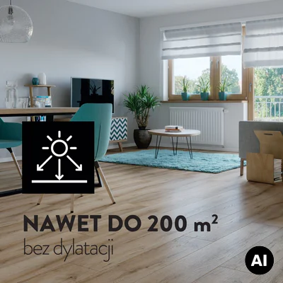 Panele Winylowe LVT Dąb Grants CA148 Klasa 33 5 mm TAK