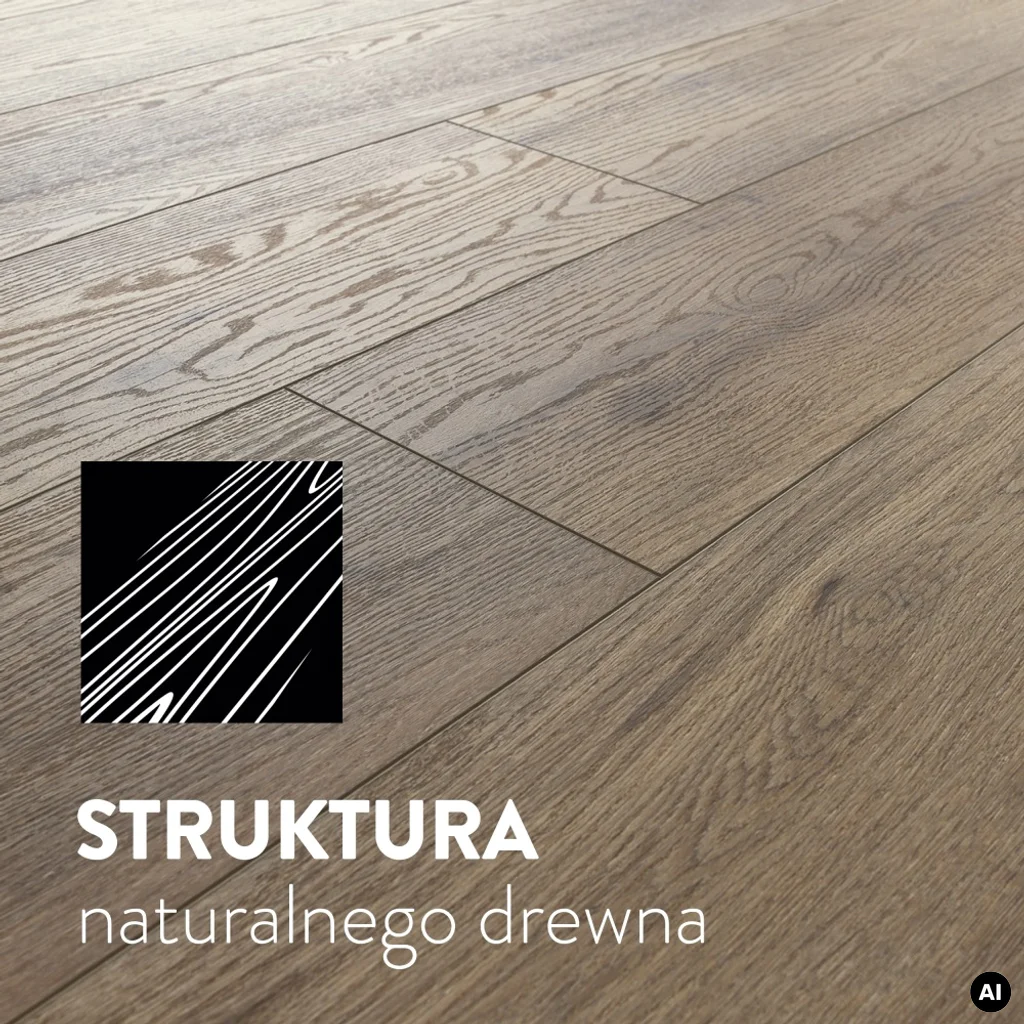 Panele Winylowe LVT Dąb Grants CA148 Klasa 33 5 mm TAK, Panele winylowe, Amaron Wood Arbiton, Arbiton