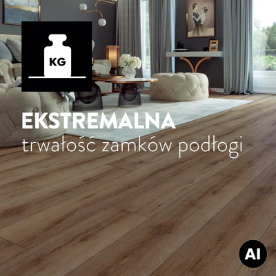 Panele Winylowe LVT Dąb Grants CA148 Klasa 33 5 mm TAK