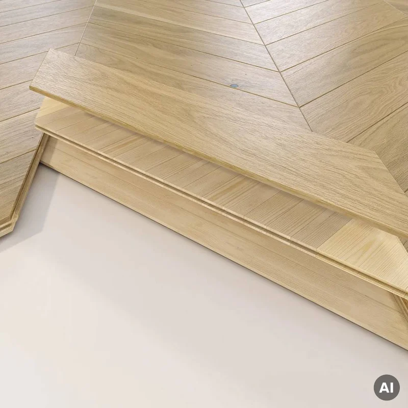 Podłoga drewniana Dąb Caramel Jodła Francuska 14 mm, 1WV0