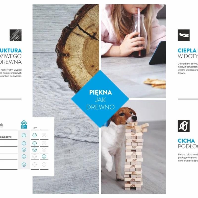 Panele Winylowe SPC LVT Dąb Monument CBC 41582 Klasa 32 4 m