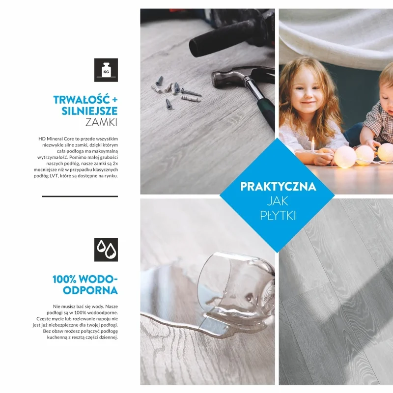 Panele Winylowe SPC LVT Dąb Cornwall CBC 41622 Klasa 32 4 m