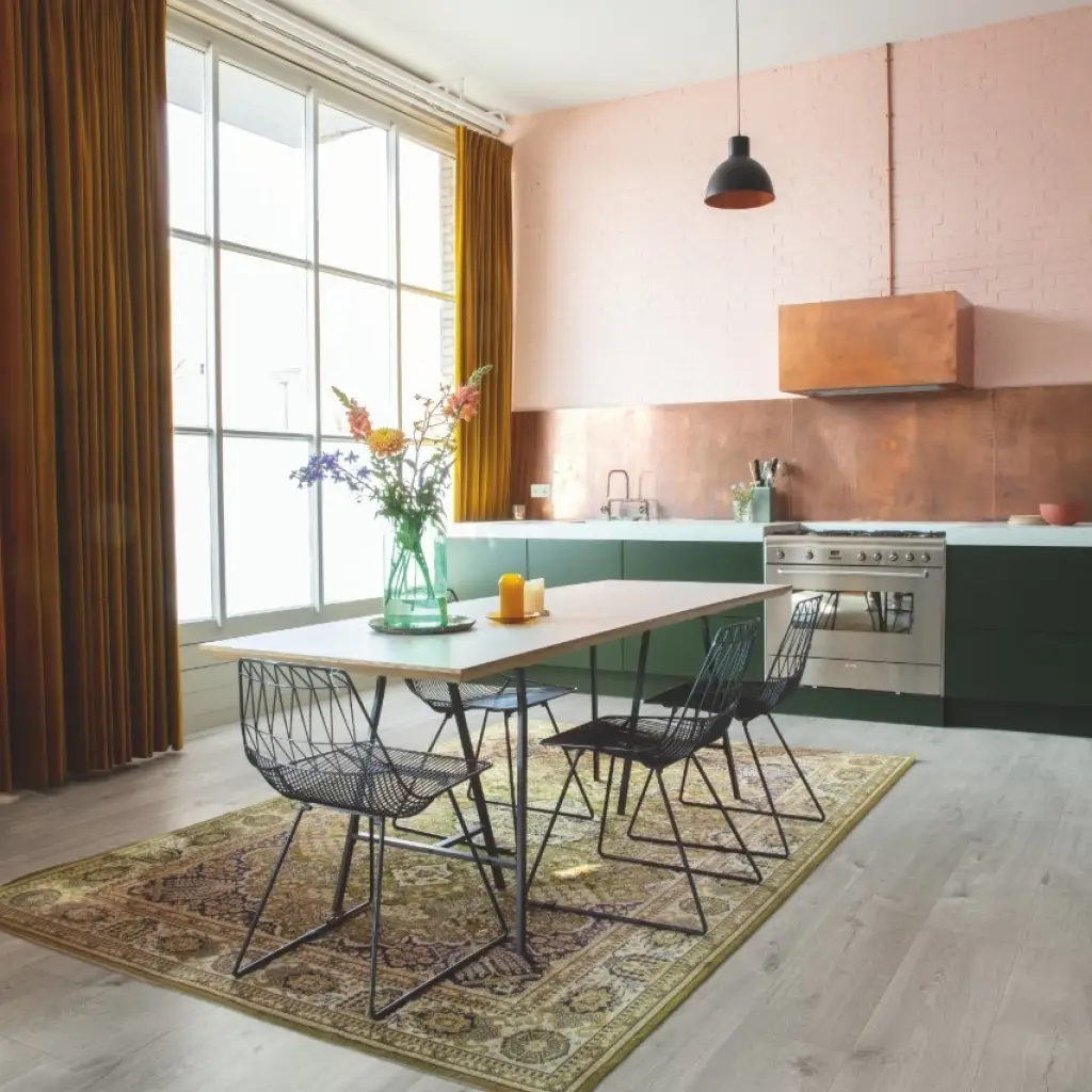 Panele Winylowe LVT Dąb Bawełniany Zimno-szary RPUCP40201 Klasa 33 5 mm, Podłoga winylowa, Pulse Rigid Click Plus, Quick-Step Unilin