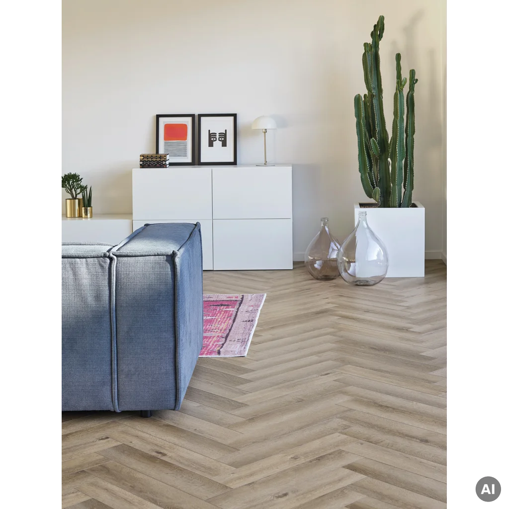 Panele Winylowe SPC LVT Yukon Herringbone Desert Dune 5 mm Klasa 33, YUK HB 2626-IB, Panele winylowe, Yukon Herringbone, Lamett ParquetVinyl