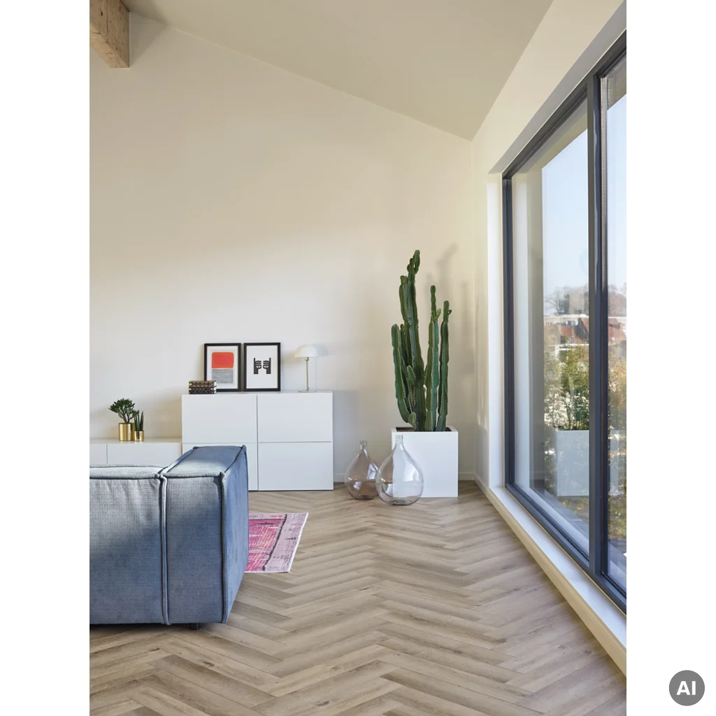 Panele Winylowe SPC LVT Yukon Herringbone Desert Dune 5 mm Klasa 33, YUK HB 2626-IB, Panele winylowe, Yukon Herringbone, Lamett ParquetVinyl