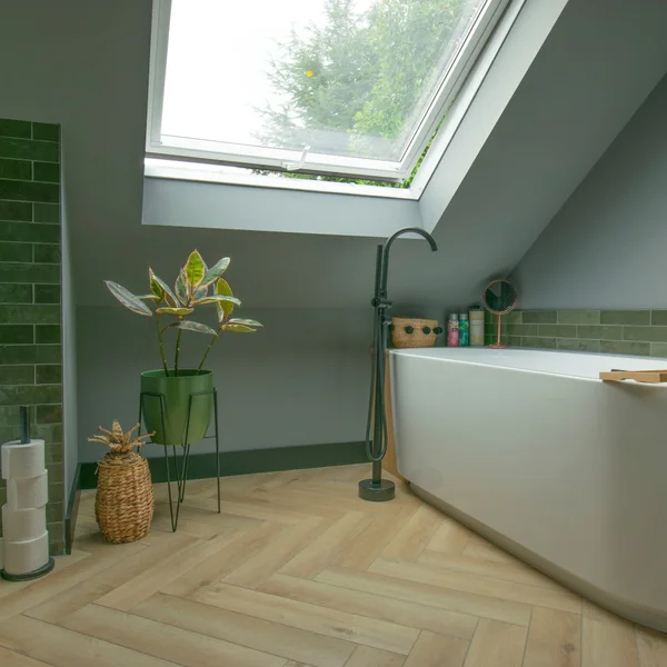 Panele Winylowe SPC LVT Yukon Herringbone Mistral Naturalny 