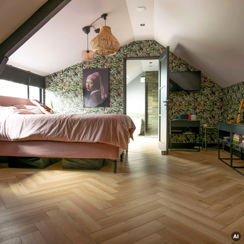 Panele Winylowe SPC LVT Yukon Herringbone Mistral YUK HB-2631-IB Klasa 33 5 mm, Panele winylowe, Yukon Herringbone, Lamett ParquetVinyl