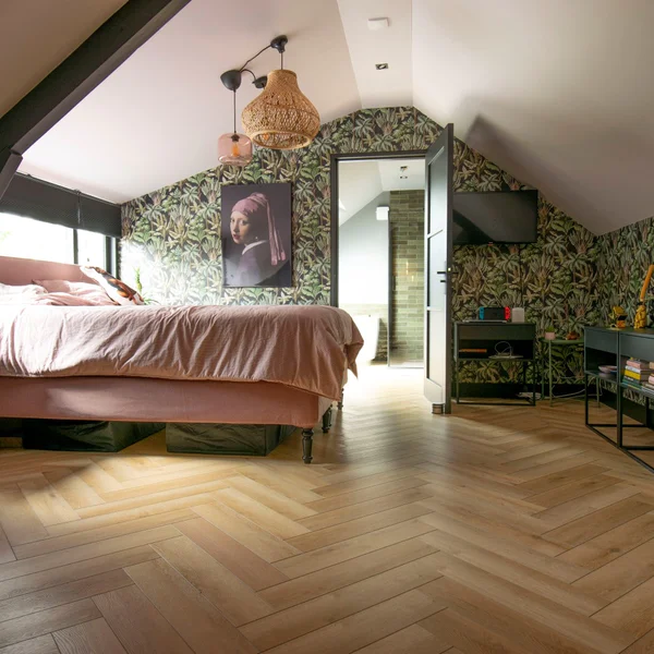 Panele Winylowe SPC LVT Yukon Herringbone Mistral Naturalny 