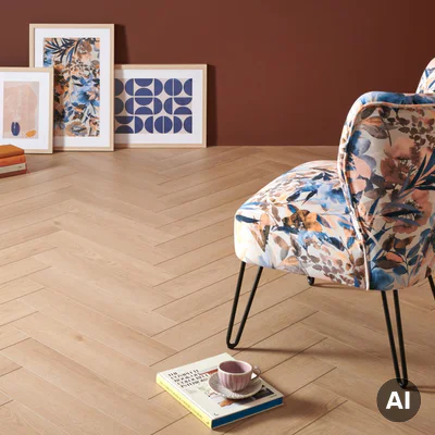 Panele Winylowe SPC LVT Sava Herringbone Sand SAV HB-2253-IB Klasa 33 5 mm