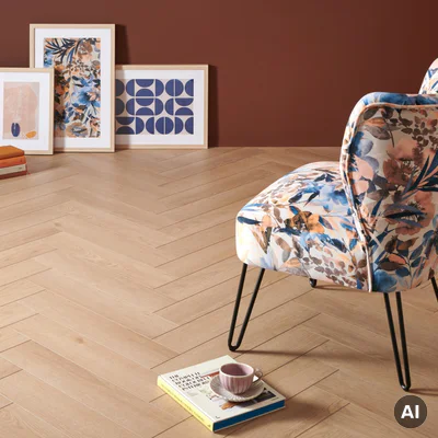 Panele Winylowe SPC LVT Sava Herringbone Sand z 5 mm Klasa 33, SAV HB-2253-IB