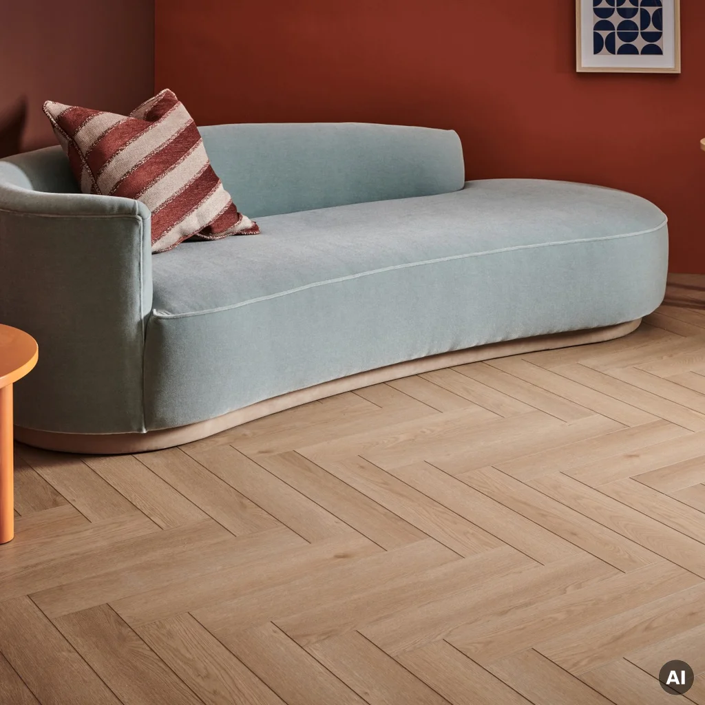 Panele Winylowe SPC LVT Sava Herringbone Sand z 5 mm Klasa 33, SAV HB-2253-IB, Panele winylowe, Sava Herringbone, Lamett ParquetVinyl