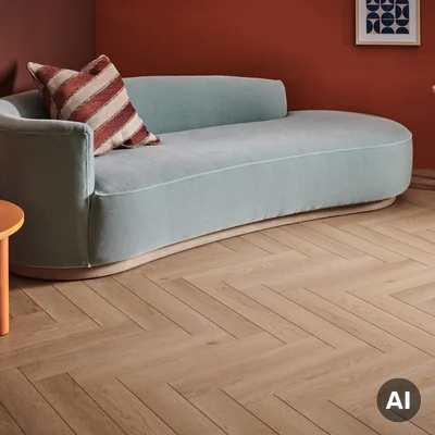 Panele Winylowe SPC LVT Sava Herringbone Sand SAV HB-2253-IB Klasa 33 5 mm