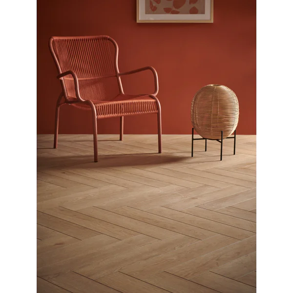 Panele Winylowe SPC LVT Sava Herringbone Sand z Naturalny 5 