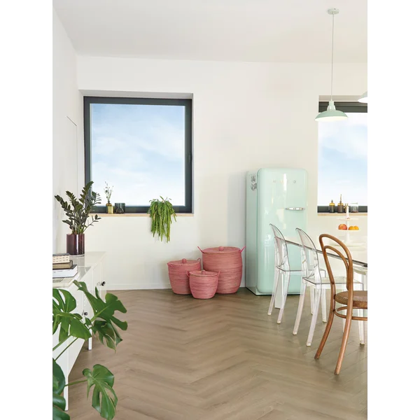 Panele Winylowe SPC LVT Sava Herringbone Almond Naturalny 5 