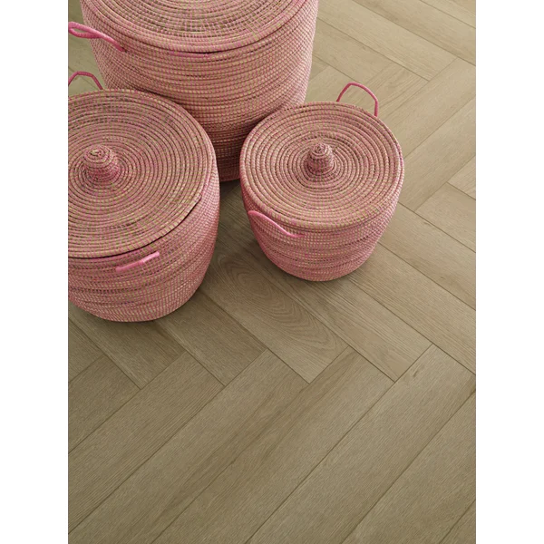 Panele Winylowe SPC LVT Sava Herringbone Almond Naturalny 5 