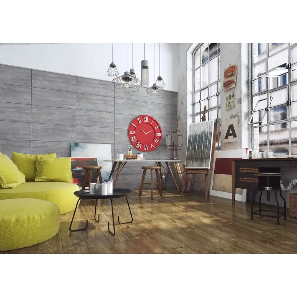 Panele ścienne Kwarc Beton Silver Stone D3274, Panele ścienne, Walldesign MARMO, Swiss Krono