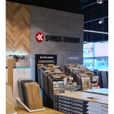 Panele ścienne Kwarc Beton Silver Stone D3274