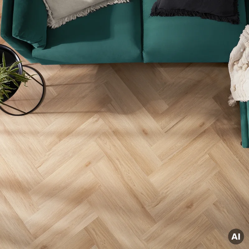Panele winylowe SPC LVT Jodełka Dąb Harlow Klasa 33 5 mm T