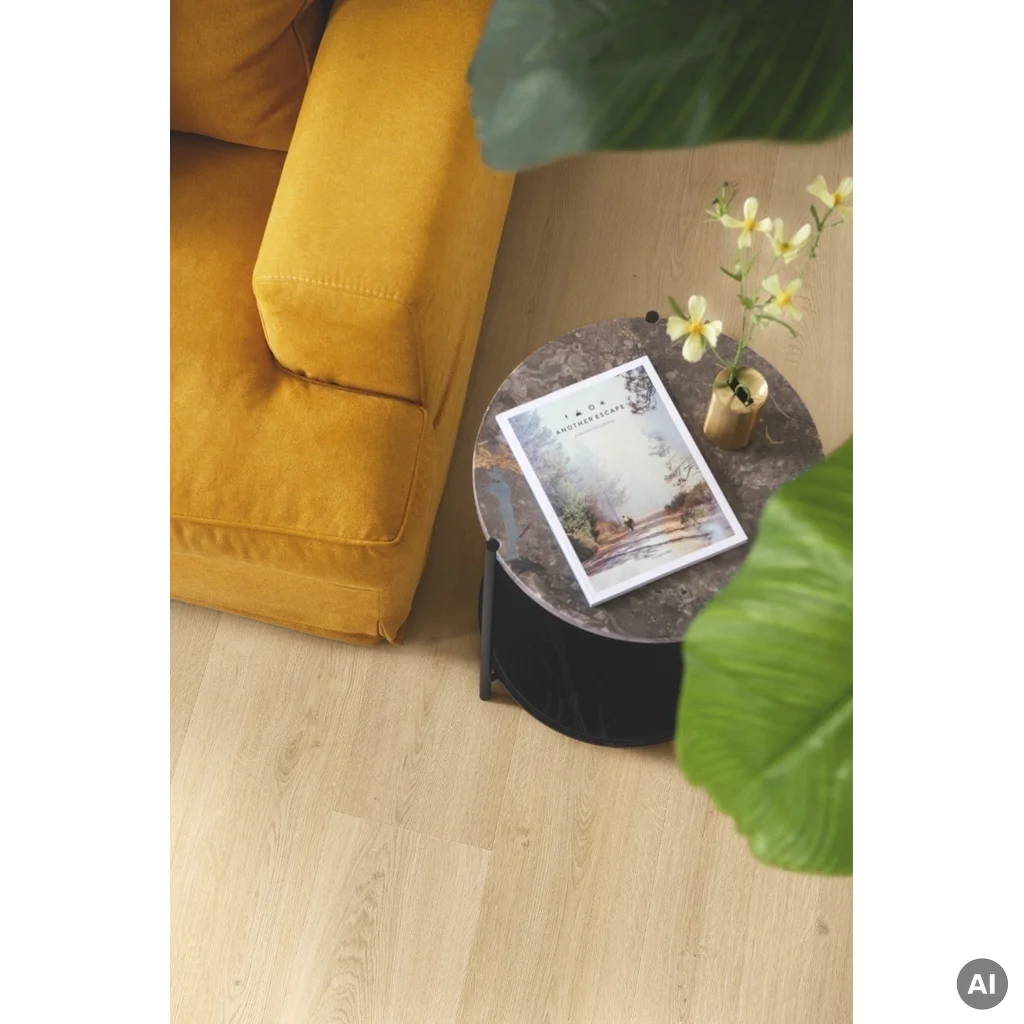 Panele Winylowe LVT Dąb Botaniczny Beżowy AVMP40236 5 mm Klasa 33 TAK, Panele winylowe, Alpha Vinyl Medium Planks, Quick-Step