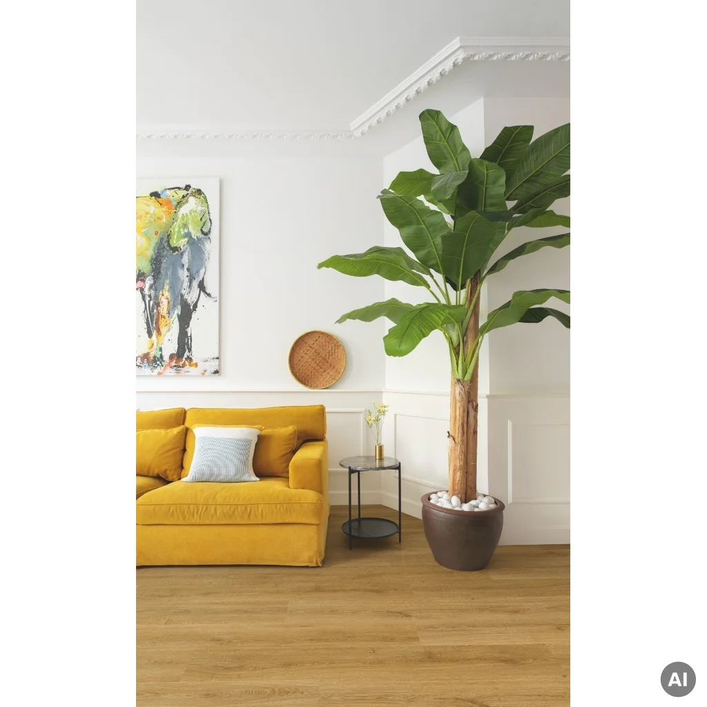 Panele Winylowe LVT Dąb Wędzony Botaniczny AVMP40238 Klasa 33 5 mm TAK, Panele winylowe, Alpha Vinyl Medium Planks, Quick-Step