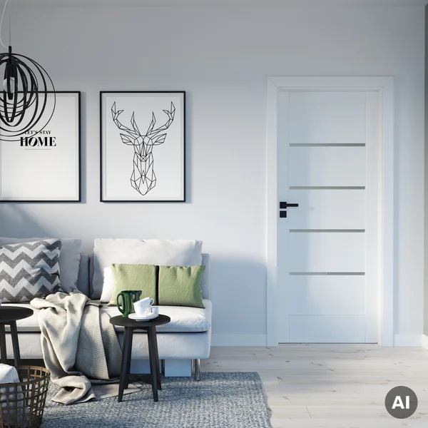Drzwi Porta VERTE HOME G.4 lewe 80cm przylgowe, SPWHG40L08DB