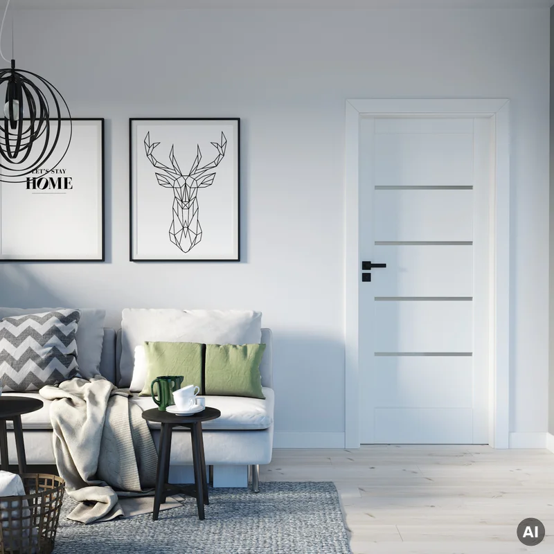 Drzwi Porta VERTE HOME G.4 prawe 80cm przylgowe, SPWHG40P08D