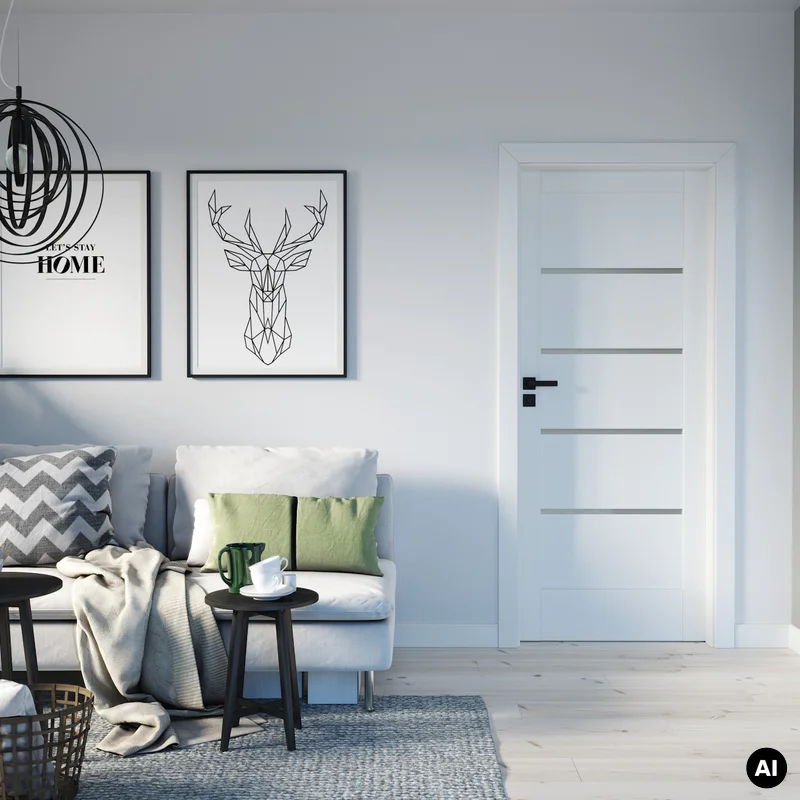 Drzwi Porta VERTE HOME G.2 lewe 80cm przylgowe z podcięciem