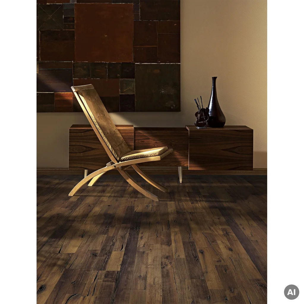 Podłoga drewniana Dąb Domo Ciemny 15 mm, 152XDDEKFPKW195, Podłoga drewniana, Da Capo, Kahrs