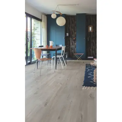 Panele Winylowe LVT Dąb Bawełniany Przytulny Szart PUCP40202 Klasa 33 4.5 mm