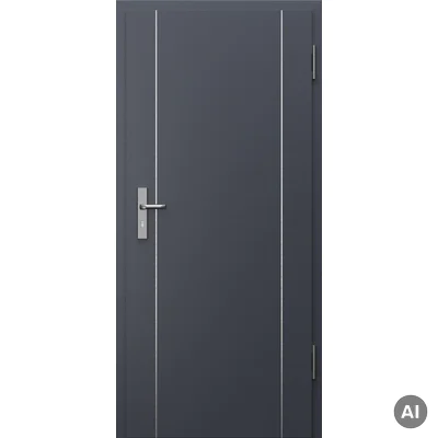 Drzwi Techniczne Innovo 37 dB intarsje 1