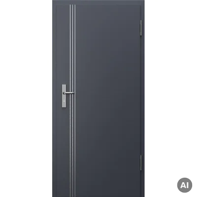 Drzwi Techniczne Innovo 37 dB intarsje 3