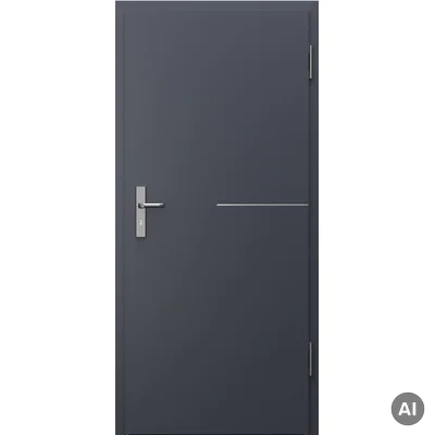 Drzwi Techniczne Innovo 37 dB intarsje 8