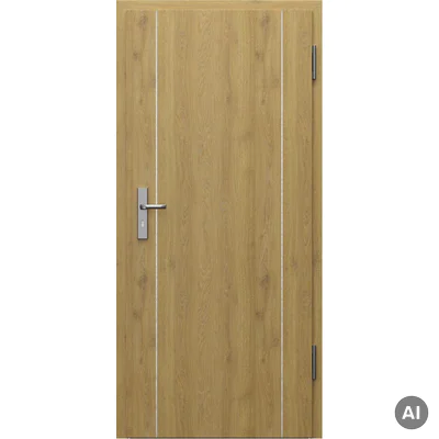 Drzwi Techniczne PURE 57dB intarsje1