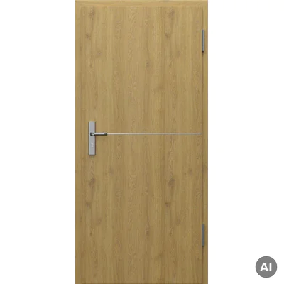 Drzwi Techniczne PURE 57dB intarsje 7