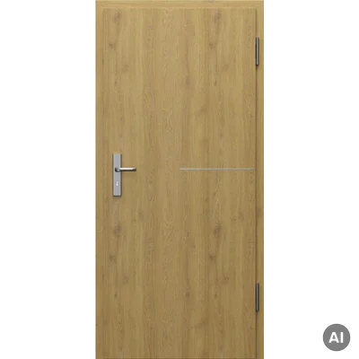 Drzwi Techniczne PURE 57dB intarsje 8