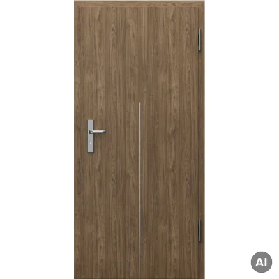 Drzwi Techniczne PURE 57dB intarsje 9