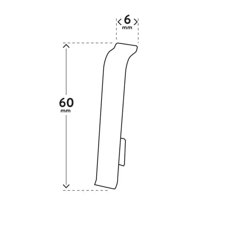 Łącznik VIGO 60 Antracyt, 5905167826188 - 2