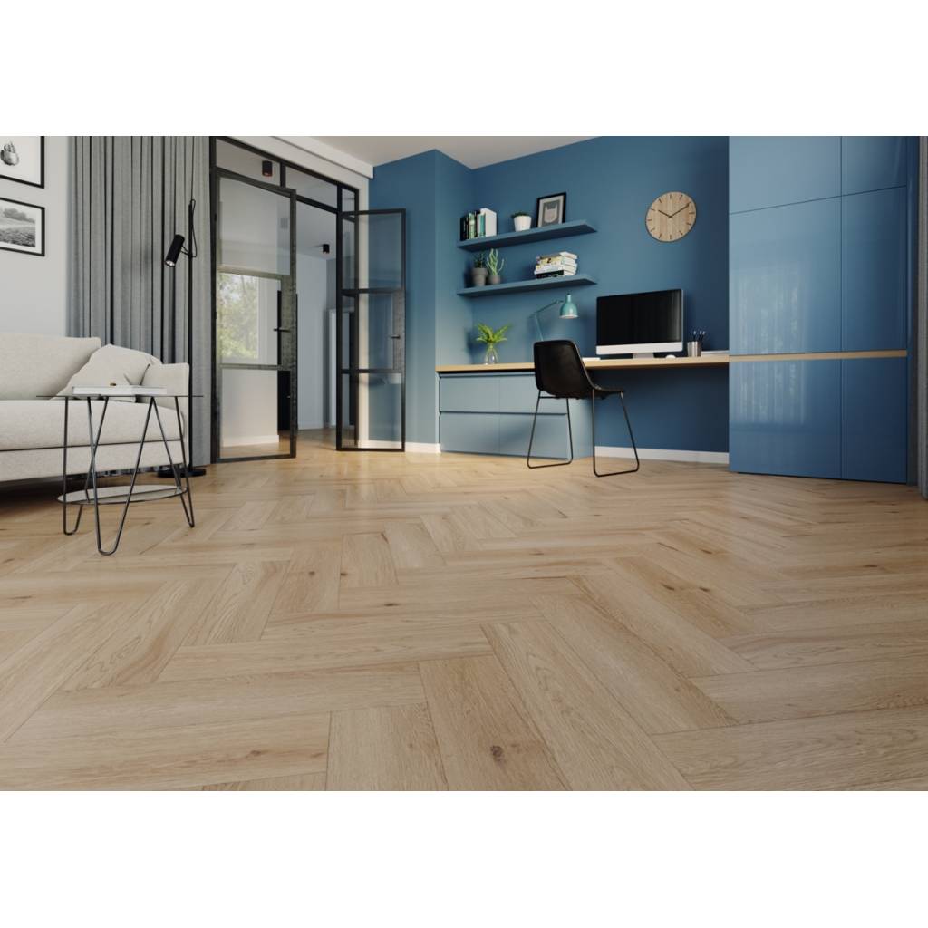 Panele winylowe SPC LVT Jodełka Dąb Yankee CA153 Klasa 33 5 mm