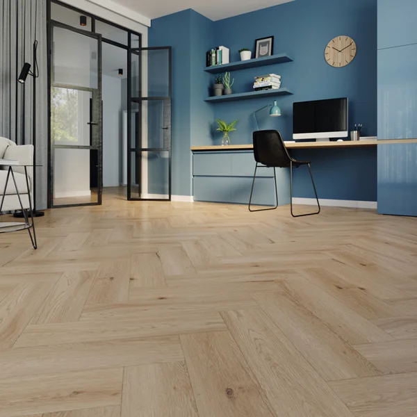 Panele winylowe SPC LVT Jodełka Dąb Yankee Naturalny 5 mm 