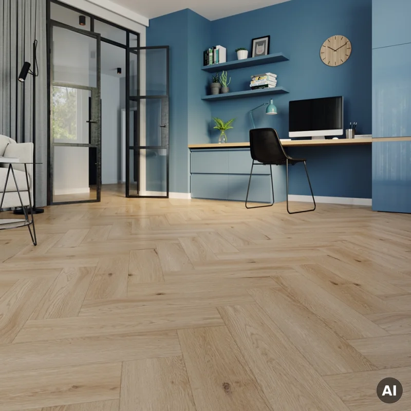 Panele winylowe SPC LVT Jodełka Dąb Yankee CA153 Klasa 33